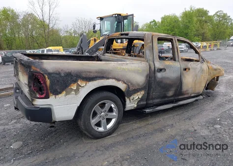 2019 Ram 1500 Classic Tradesman 4X4 6'4 Box from USA, damaged, VIN 1C6RR7FG7KS658598